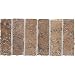 Megatrade Corp. Maya Greca Series 2 x 6 Labah Bruno Brown Ceramic Tile & Stone