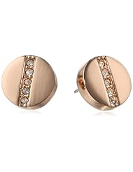 T Tahari Crystal Nail Head Earrings