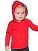 Kavio! Infants Jersey RawEdge High Low Long Sleeve Hoodie w.Pouch