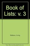 The People's almanac presents the book of lists 3