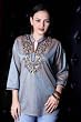 Two Tone Poly Cotton Kurti / Tunic / Womens Top