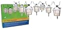 GARDEN 20 OUTDOOR CARRIAGE LIGHTS/ 14.5 M/ BRAND NEW