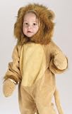 Cuddly Lion Infant Costume with Hood and Mittens