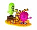 Fisher-Price Mr Men Collectable Friends Pack Cleanup in Aisle 5 Mr Messy