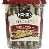 Nonni's Cioccolati Biscotti, Individually Wrapped (Pack of 25)