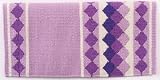 New Zealand Diamond Pattern Western Wool Show Blanket