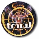 Tool Spiral Flames Logo Sticker