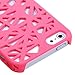 niceeshop(TM) Pink Bird Nest Rear Hard Case Cover for iPhone 5 5S + Screen Protector