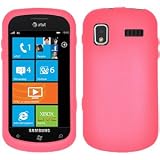 New Silicone Skin Jelly Case Baby Pink For Samsung Focus I917 Anti-Dust Avoid Scratches Tight by AMZER