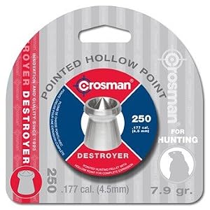 Crosman Destroyer .177 Cal Hunting Pellet (250 ct)