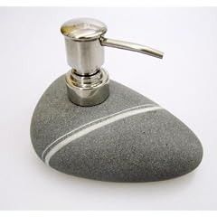 Seifenspender Grau Time for Stone Steinoptik