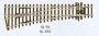 Peco HO Scale Code 100 Insulfrog #4 Left-Hand Turnout
