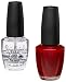 OPI Nail Polish, Got The Blues For Red (W52), 0.5-Ounce & Classic Top Coat 0.5-Ounce