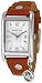 Michael Kors - Quartz Leather Rectangle Charm with Silver Dial Women's Watch - MK2165