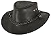Montecarlo Bullhide Hats CESSNOCK Leather Western Cowboy Hat (Small)