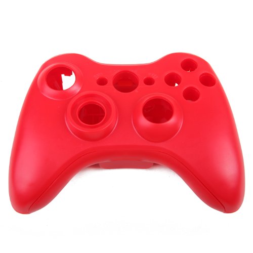 HDE Xbox 360 Wireless Controller Shell Buttons Thumbsticks Replacement Case Custom Cover Kit - Red