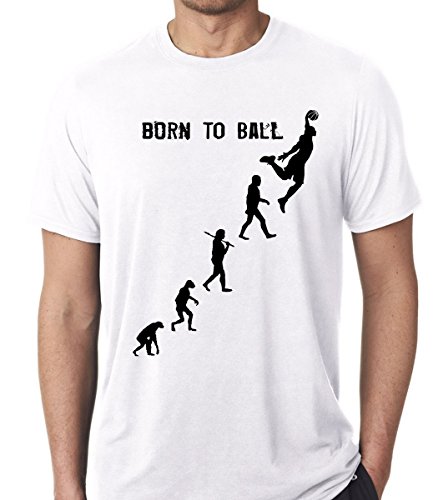 Raw T-Shirt's Born To Ball - The Evolution of Basketball Premium Men's T-Shirt