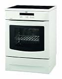 Faure - CMPI631W - Cuisinière - 60 x 60 cm - 3 Foyers Induction - Four Électrique - Pyrolyse - Classe A - Blanc