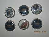 6 Jacksonville Jaguars Bottlecap Magnets