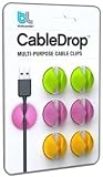 Bluelounge CableDrop Kabelclip (6-er Pack)
