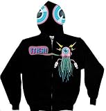 MINDLESS SELF INDULGENCE (MSI) - Alien - Black Zip Up Hoodie