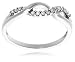 10k Choice of White or Yellow Gold Diamond Infinity Twist Ring (1/6 cttw, I-J Color, I3 Clarity)