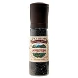 Tone's Spice Islands Disposable Grinder Indian Malabar Peppercorns (Black Pepper Seasoning) Net Weight 6.5 oz