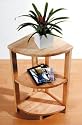 3 tier corner telephone table