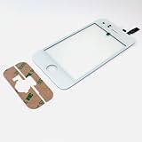 Apple iPhone 3GS White Replacement Glass Screen Digitizer + Home Button w/  ....