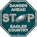 Philadelphia Eagles Stop Sign