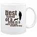 New  The Best Friend Of A Man Is A White German Shepherd Dog  Mug Dog