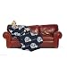 Oakland Raiders Adult Comfy Throw Blanket with Sleeves