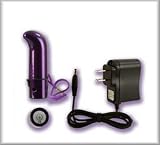 Platinum Super Sleek 3 1/2 Inch Seamless 7 Function Rechargeable Massager - Purple Empress