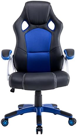 JinQi Ergonomic Racing High-Back Gaming Chair PU Leather Swivel Executive Office Chair Adjustable