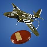 A-20 Havoc Solid Nose Desktop Wood Model Airplane / Unique and Perfect Gift Idea / Museum Quality Handcarved-detailed Collectible Gift Toy