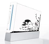 Skulls and Flowers Decorative Protector Skin Decal Sticker for Nintendo Wii ....