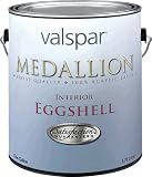 VALSPAR CORPORATION 27-4455 GAL MEDALLION INTERIOR EGGSHELL PAINT - 1 GAL