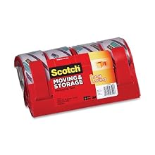 Scotch® Mailing and Storage Tape 3651-4C, 1.88 Inches x 38.2 Yards, 4-Pack