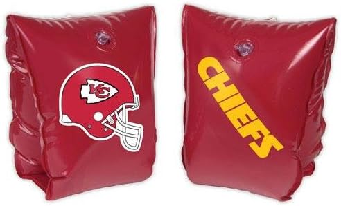 NFL Ages 3-6 Years Inflatable Water Wing NFL Team: Kansas City Chiefs