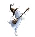 Wallmonkeys Peel and Stick Wall Decals - Fantasmino Chitarrista2 - Removable Graphic