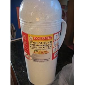 Cookinex 5 Piece Wide Mouth Food Bottle Thermos Large Size 1000 ml