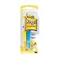 Post-it Flag Highlighter, Ideal For Marking And Highlighting, Yellow/Pink or Yellow/Blue, and 3/8-inch Flags, Two Highlighters per Pack  (689-HL2)