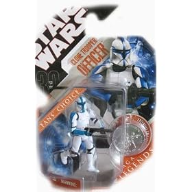 Star Wars 30th Anniversary Clone Trooper Officer with Coin (Colors May Vary)