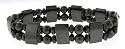 Hematite Bracelet - Magnetic - Tanker with Ball and 2 Disc