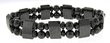Hematite Bracelet - Magnetic - Tanker with Ball and 2 Disc