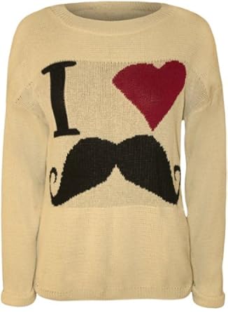 tricoter une moustache