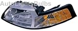 1999-2000 ( 1999 2000 99 00 ) Ford Mustang Headlight Assembly Driver Side - DOT Certified