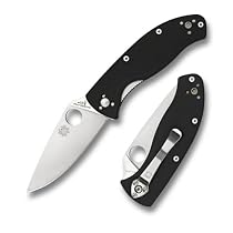 Spyderco Tenacious G-10 Handle Folding Plain Edge Knife