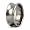 10mm Wide Polished Concave Titanium Ring - Size 10