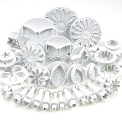 33 tlg. AUSSTECHER Ausstechformen Ausstechform Stempel Auswerfer Marzipan Fondant Tortendecko Torte Kuchen Set NEU